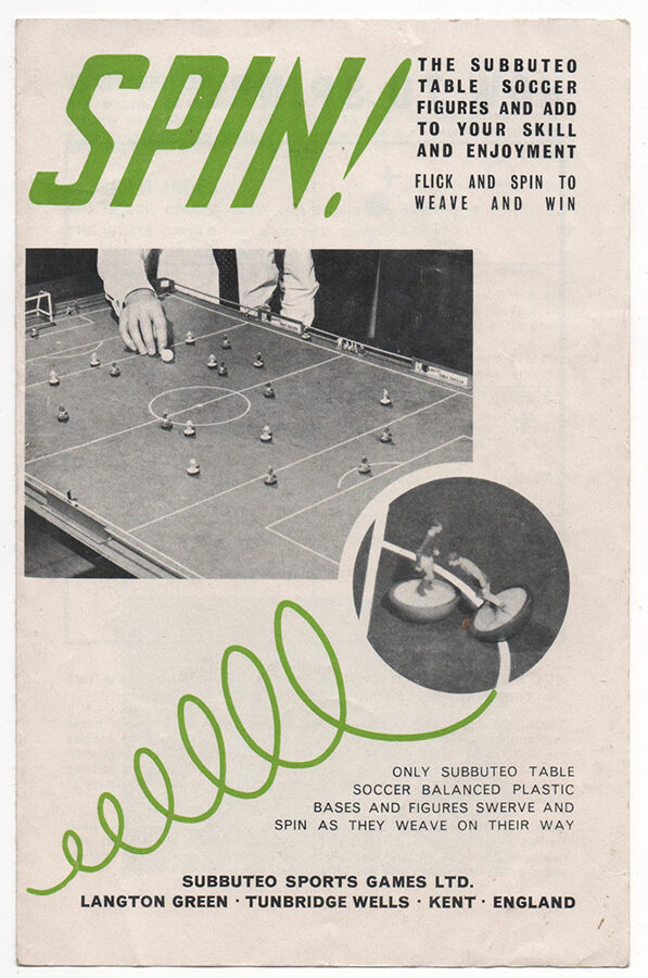 Rules : Spin! 1971