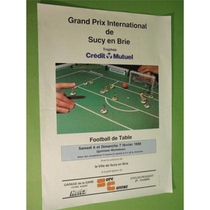 Poster : GRAND PRIX INTERNATIONALE 1988