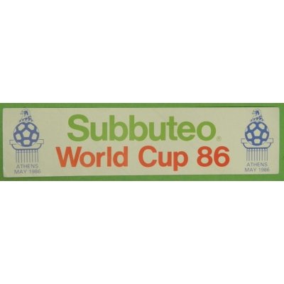 Sticker : WORLD CUP 86